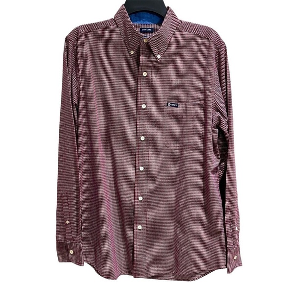 Chaps Easy Care Button Down Dress/Casual Shirt Size Medium - Picture 1 of 7